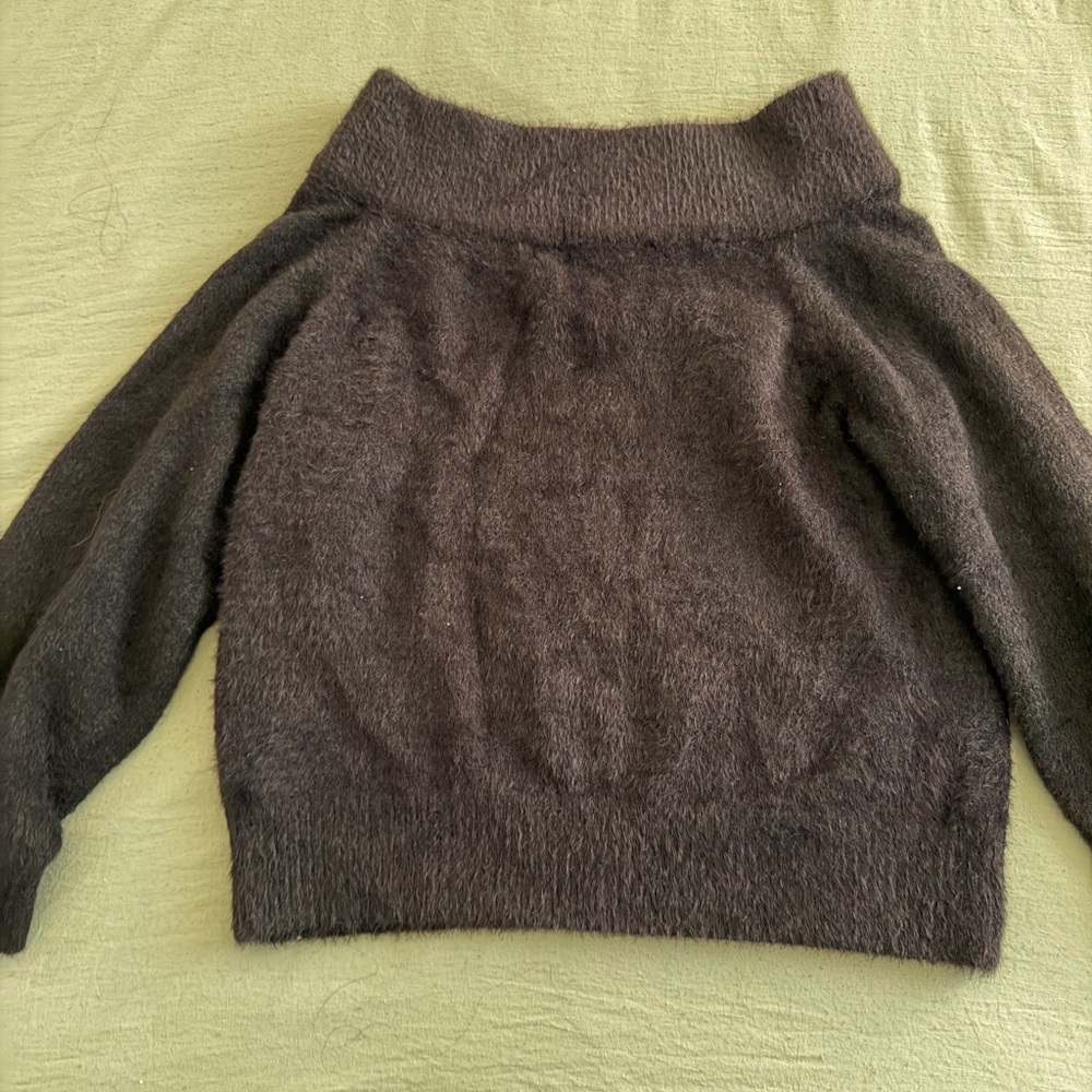 H&M Black Cowl Neck Sweater